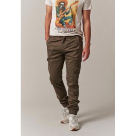 Pantalon cargo Deeluxe Garden - olive