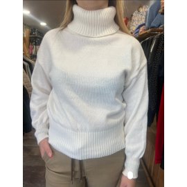 Pull col roulé pour femme